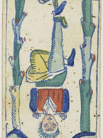 Obešenec — upodobitev 11