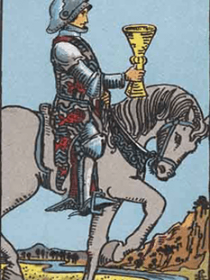 Tarot karta Vitez kelihi