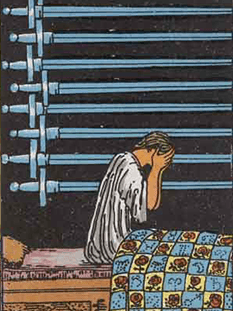Tarot karta Devetica meči