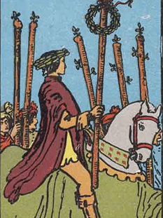Tarot karta Šestica palice