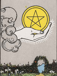 Tarot karta As pentakli