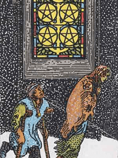 Tarot karta Petica pentakli