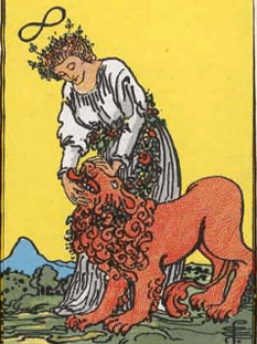 Tarot karta Moč