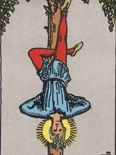 Tarot karta Obešenec