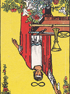 Tarot karta Magik — obrnjeno