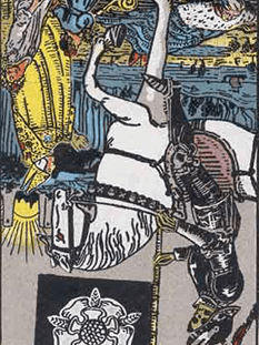 Tarot karta Smrt — obrnjeno